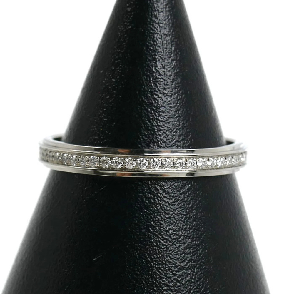 CARTIER Silver Diamond Ring
